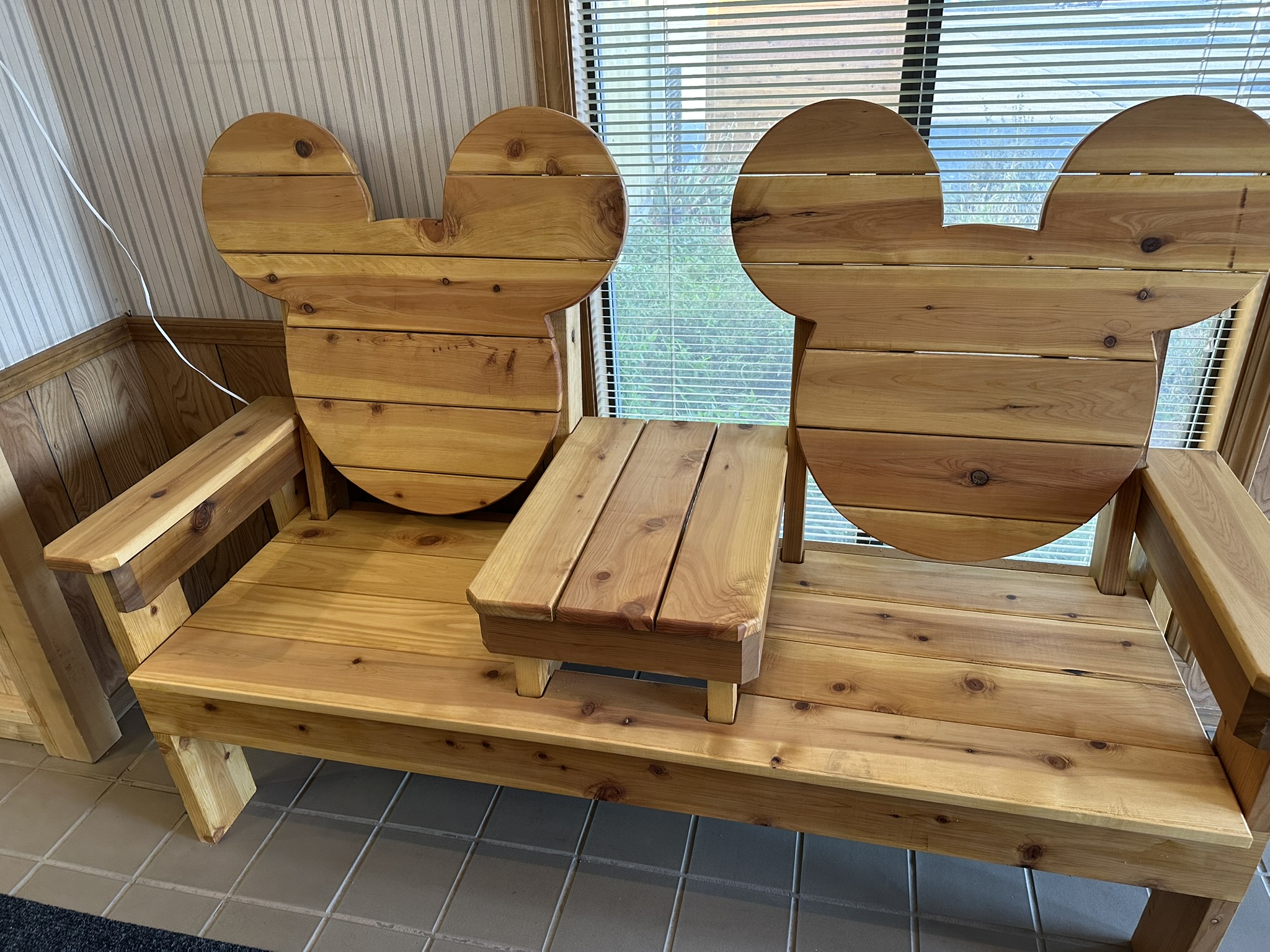 Wooden Bench - $600